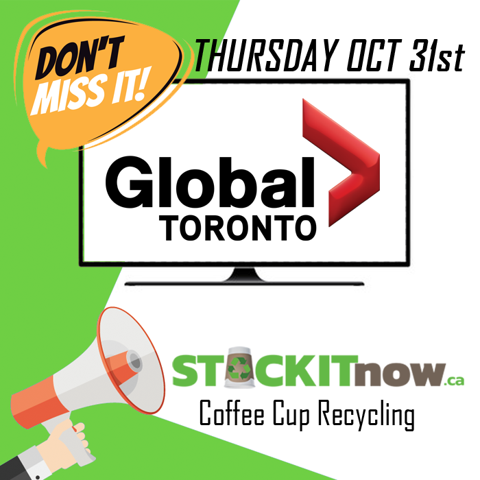global news toronto - coffee cup recycling stackitnow.ca